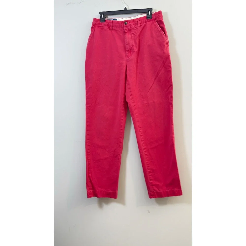 Ralph‎ Lauren Prospect Pant Coral Classic Polo Chino Cotton Men's 32x32